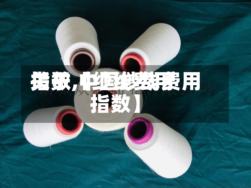 关于【纱线费用指数,中国纱线费用指数】-第2张图片
