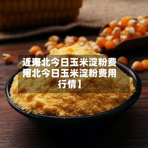 近来【河北今日玉米淀粉费用河北今日玉米淀粉费用行情】