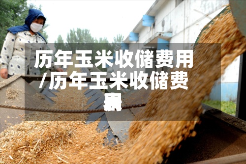 历年玉米收储费用/历年玉米收储费用表-第2张图片