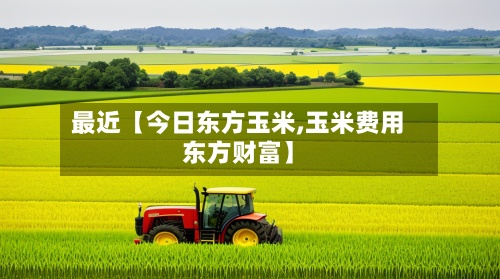 最近【今日东方玉米,玉米费用东方财富】