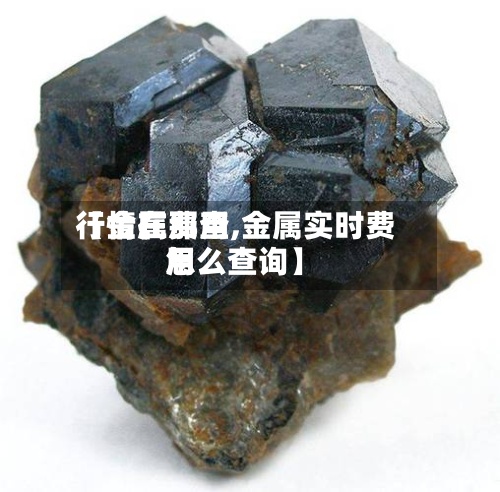 【金属费用行情在那查,金属实时费用怎么查询】
