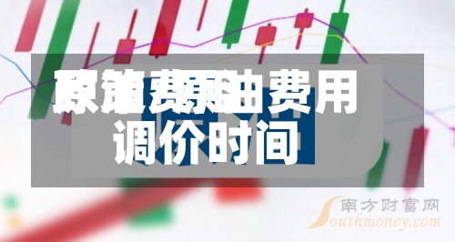 原油费用政策/原油费用调价时间