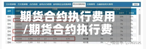 期货合约执行费用/期货合约执行费用怎么算