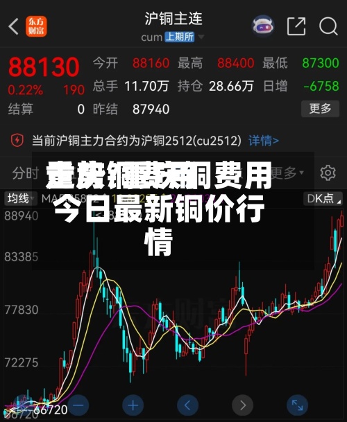 重庆铜费用走势/重庆铜费用今日最新铜价行情