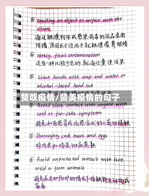 赞叹疫情/赞美疫情的句子-第2张图片