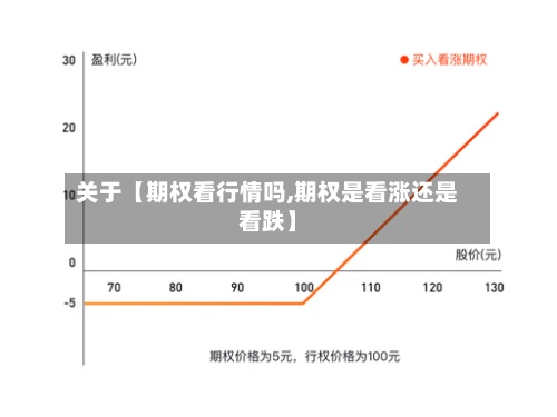 关于【期权看行情吗,期权是看涨还是看跌】-第3张图片
