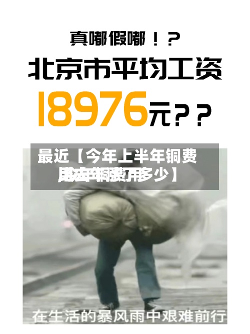 最近【今年上半年铜费用,今年铜费用比去年涨了多少】