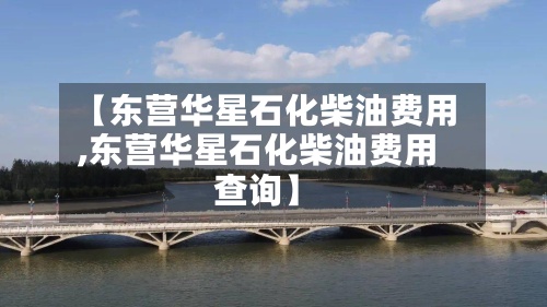 【东营华星石化柴油费用,东营华星石化柴油费用查询】-第2张图片