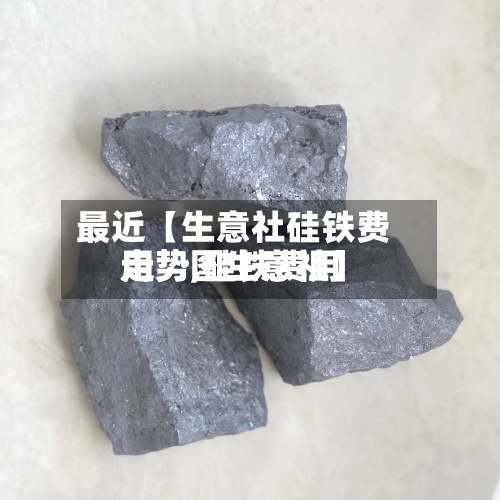 最近【生意社硅铁费用走势,硅铁费用走势图生意社】-第2张图片