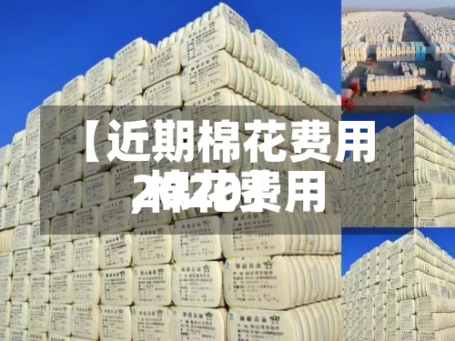 【近期棉花费用,棉花费用2020】