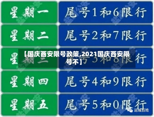 【国庆西安限号政策,2021国庆西安限号不】