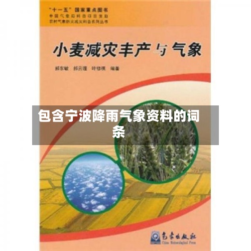 包含宁波降雨气象资料的词条