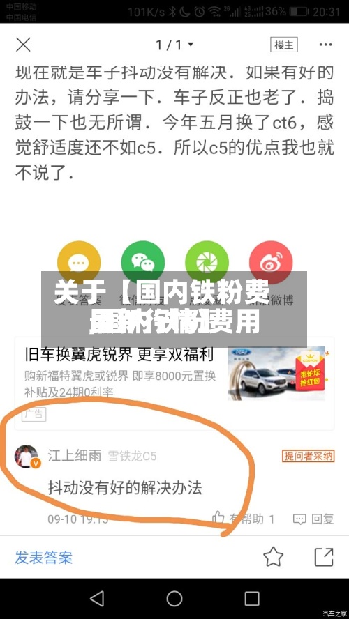 关于【国内铁粉费用,国内铁粉费用最新行情】
