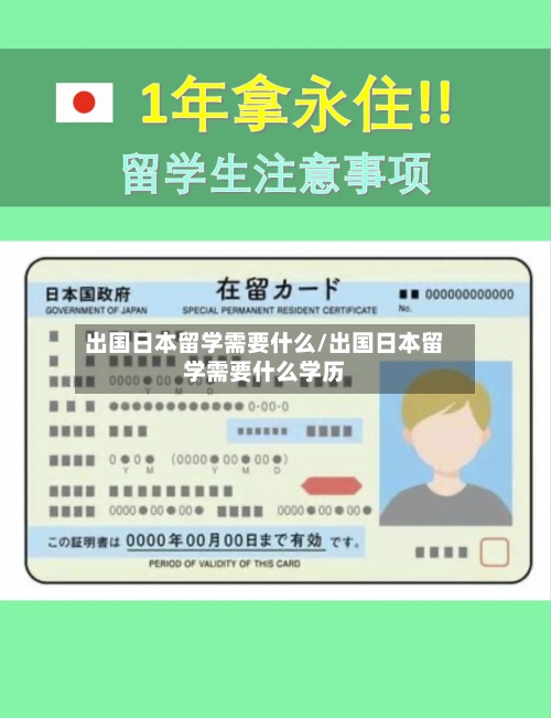 出国日本留学需要什么/出国日本留学需要什么学历-第2张图片