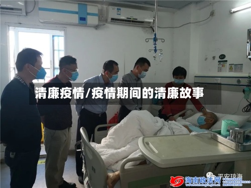 清廉疫情/疫情期间的清廉故事