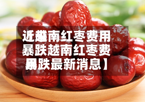 近来【越南红枣费用暴跌越南红枣费用暴跌最新消息】