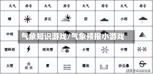 气象知识游戏/气象预报小游戏