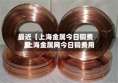 最近【上海金属今日铜费用,上海金属网今日铜费用】-第3张图片