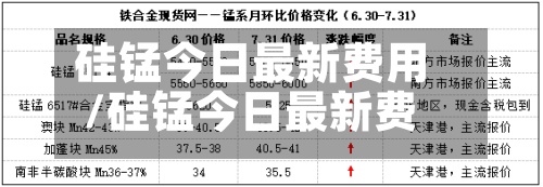 硅锰今日最新费用/硅锰今日最新费用表
