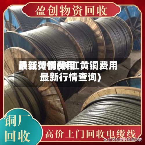 长江黄铜费用最新行情(长江黄铜费用最新行情查询)