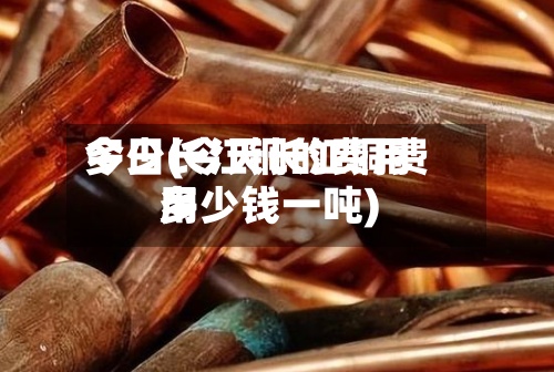 今日长江铜的费用多少(今天长江铜费用多少钱一吨)-第2张图片