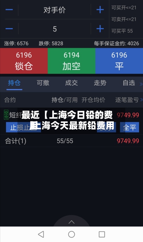 最近【上海今日铅的费用,上海今天最新铅费用】-第3张图片