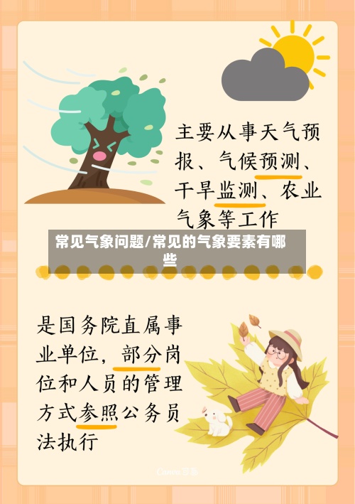 常见气象问题/常见的气象要素有哪些-第3张图片