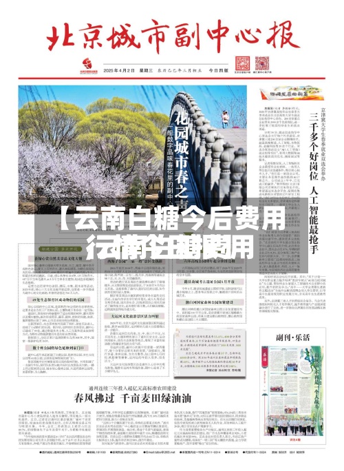 【云南白糖今后费用,云南白糖费用行情今日报】-第2张图片