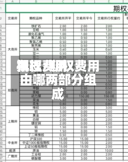 期权费用
机理/期权费用
由哪两部分组成-第2张图片