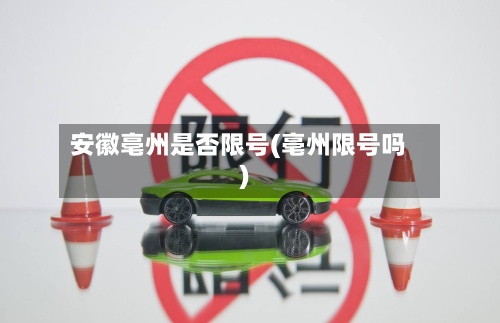 安徽亳州是否限号(亳州限号吗)-第2张图片