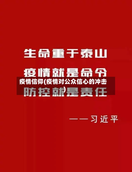 疫情信仰(疫情对公众信心的冲击)-第3张图片