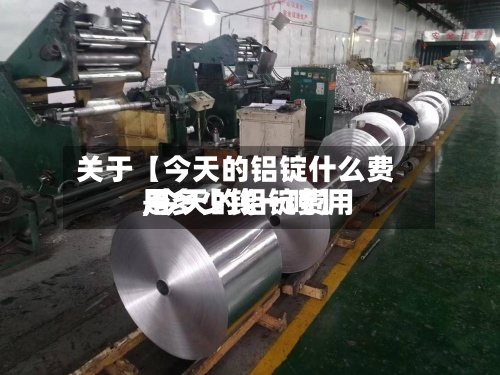 关于【今天的铝锭什么费用,今天的铝锭费用是多少钱一吨】