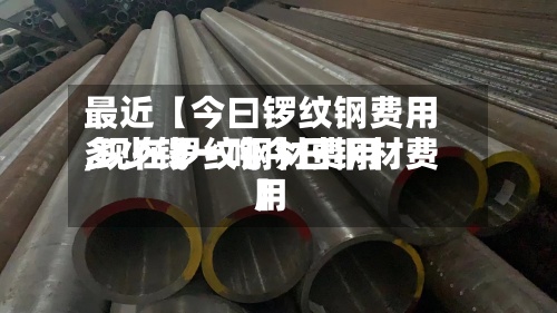 最近【今曰锣纹钢费用,现在罗纹钢材费用多少钱一吨今日钢材费用】